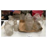 GALLON JARS, MILK BOTTLES