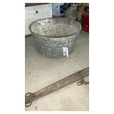 GALVANIZED WASH TUB