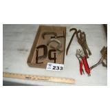 CLAMPS, VISE GRIPS, PRY BAR