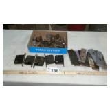 OLD DOOR KNOBS, PLATES, LOCKS