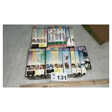 ELVIS VHS TAPES AND PLAYING CARDS