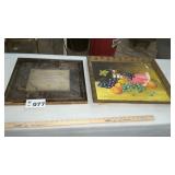 OLD FRAMES, PEARL CRUTHIS PAINTING