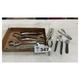 PLIERS, ADJUSTABLE WRENCHES