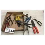 SHEARS, NIPPERS, SNAPRING PLIERS, NEEDLE NOSE,