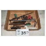 PUNCHES, CHISEL, ALLEN WRENCHES, PRY BAR