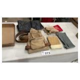 CRAFTSMAN TOOL BELT, GLOVES