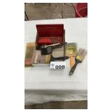 DRILL BITS, PAINT BRUSHES