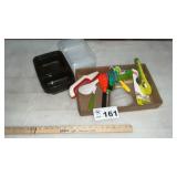 KITCHEN UTENSILS, BOWLS W LIDS