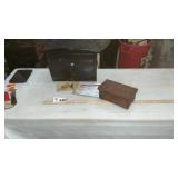 MAIL BOX W KEYS, WOOD BOX