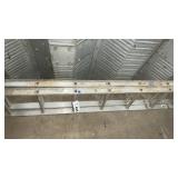 ALUMINUM EXTENSION LADDER, 16 FOOT