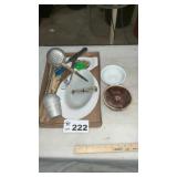 KITCHEN UTENSILS, GLASSWARE