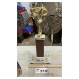 TRACTOR TROPHY, 20 INCH TALL