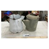 GRANITEEWARE  AND GALVANIZED COMTAINERS