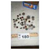 TOKENS, FOREIGN COINS