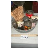 NAILS IN GALVANIZED PAN