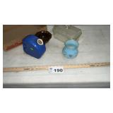 PITCHER, FOOTED BOWL, REFRIG DISH, LAMP SHADE