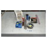 FLY PAPER, RAIN GAUGE, HEAT SHRINK TAPE, MISC