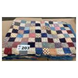 HAND QUILTED BLANKET