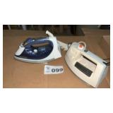 2 CLOTHES IRONS