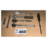 3/8 DRIVE RATCHETS, EXTENSIONS