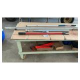 ANTI THEFT DEVICE, HANDLES, LOCK W KEY,