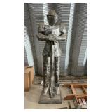 KNIGHT IN ARMOR, 7 FOOT TALL
