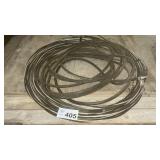 POWER LINE WIRE, AIR HOSE, BICYCLE TIRE AND TUBE