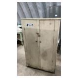 WOODEN CUPBOARD, 36 x 60 x 14
