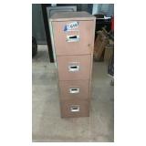 FIREPROOF FILING CABINET, 17 x 54 x 30