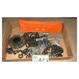 CHAINSAW CHAIN, WRENCHES