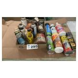 PAINT, OIL, MISC SHOP CHEMICALS