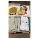 POT HOLDERS, PILLOW CASES