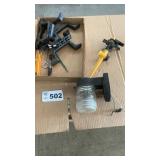 HANDLES, SPRINKLER, LIGHT FIXTURE