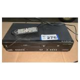 MAGNAVOX VHS AND DVD PLAYER