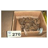 12 FOOT HEAVY CHAIN, 2 HOOKS