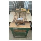 MINI TABLESAW ON STAND