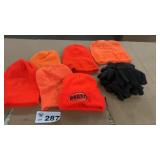 HUNTING SOCK HATS, GLOVES