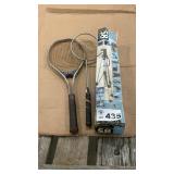 TRIPOD, TENNIS RACKET, BADMINTON RACKET, CHIP CLIP