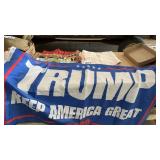 BABY QUILT, TAPISTRY, TRUMP BANNER