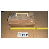 PLASTIC TOOLBOX, FEW TOOLS