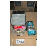 ORGANIZER WITH CONTENTS, STEEL WOOL