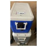 STACK OF COOLERS