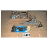 SHELF BRACKETS, LATCHES