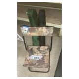 CAMPING CHAIR, 2 BAG CHAIRS