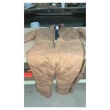 INSULATED COVERALLS, SIZE XL