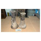 2 SCREW JACKS, 12 INCHES TALL