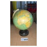 DESK GLOBE, 16 INCHES TALL