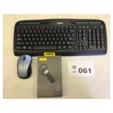 WIRELESS KEYBOARD/MOUSE/EARBUD