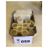 BATTERY OPERATED CANDLES AND WAX BLOCKS