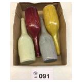 GLASS PAINTED BOTTLES